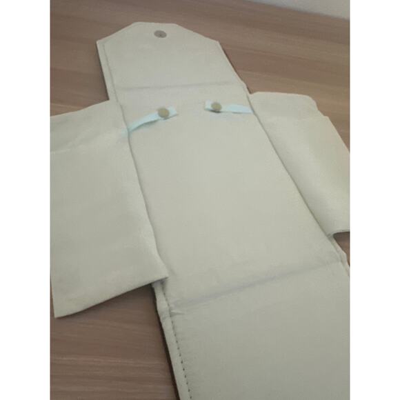 Ross Simons Jewelry Pouch Holder Bag case brown with box presentation case - Picture 3 of 7